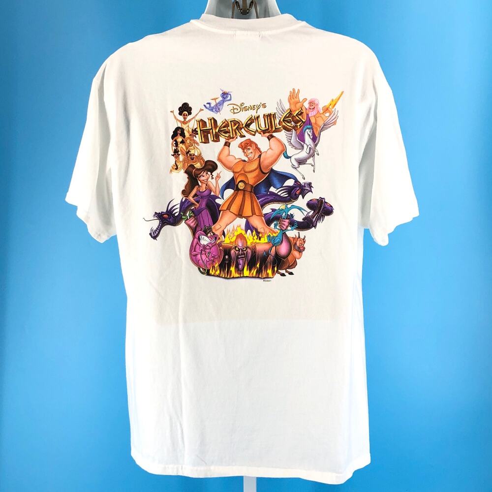 90s Disney Hercules movie promo Chicago 1997 tshirt